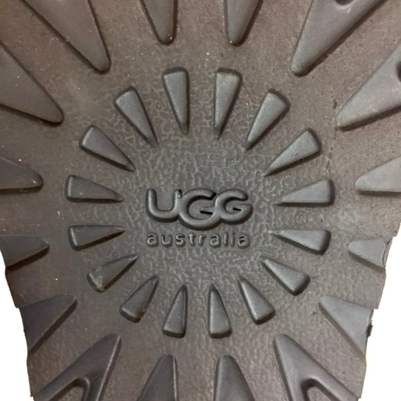 UGG Classic Tall 5815 Brown Shearling Boots 8 - Picture 13 of 14